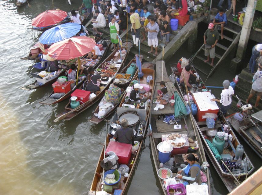 1 floating market full day bicycle tour from bangkok Floating Market Full-Day Bicycle Tour From Bangkok