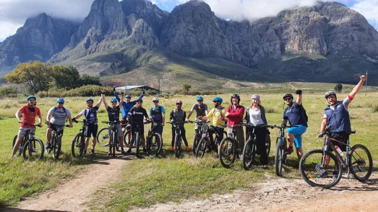 Franschhoek: E-Bike Tour With Wine Tasting and Lunch