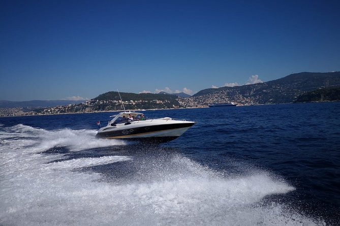 1 french riviera boat cruise speedboat 34ft depart monaco or nice French Riviera Boat Cruise, Speedboat 34ft, Depart Monaco or Nice