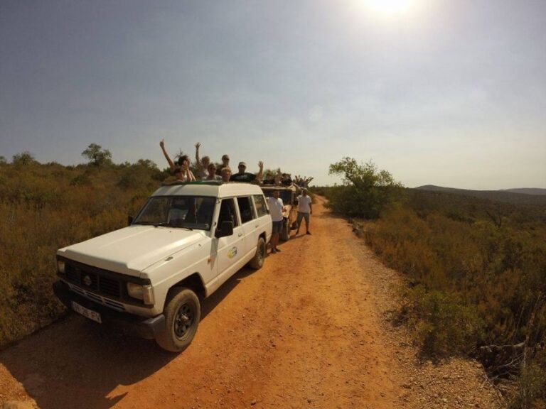 From Albufeira: Algarve Sunset Jeep Tour With Tastings