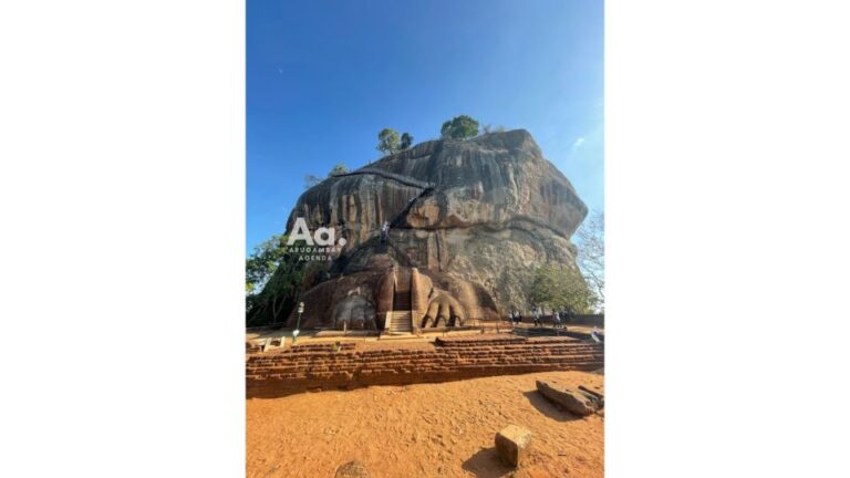 From Arugambay: Day-Trip to Sigiriya, The Lion Rock