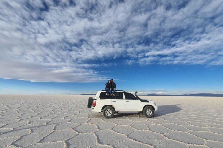 From Atacama Uyuni Salt Flat 4 Days the Largest Salt Flat