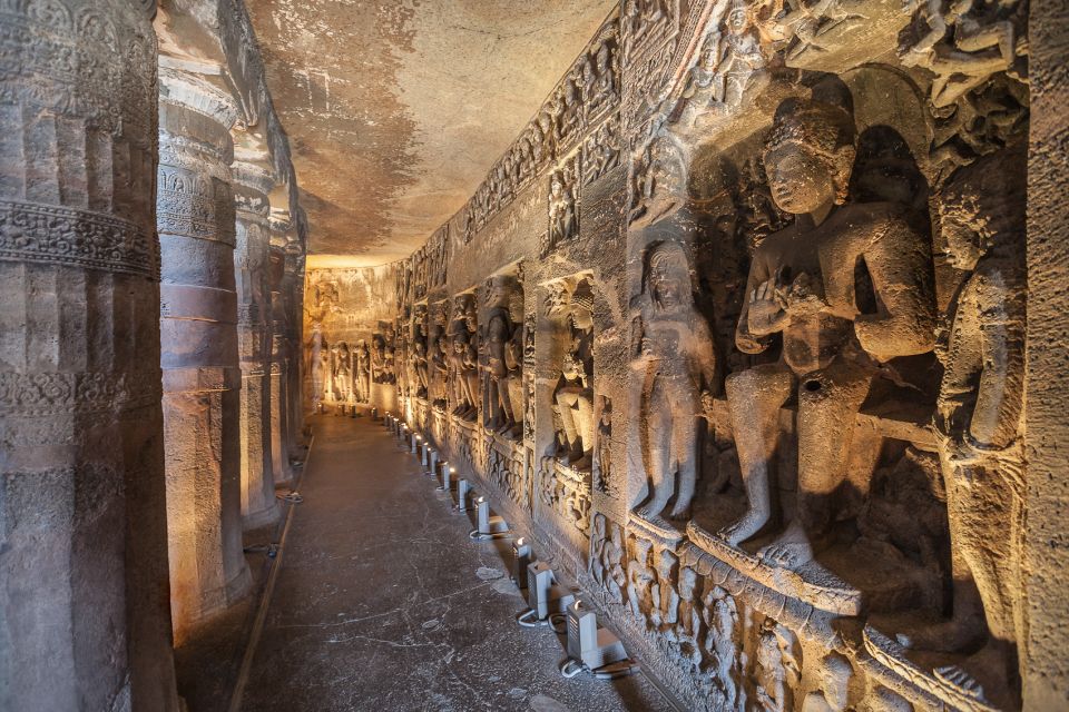1 from aurangabad private tour to the ajanta caves From Aurangabad: Private Tour to the Ajanta Caves