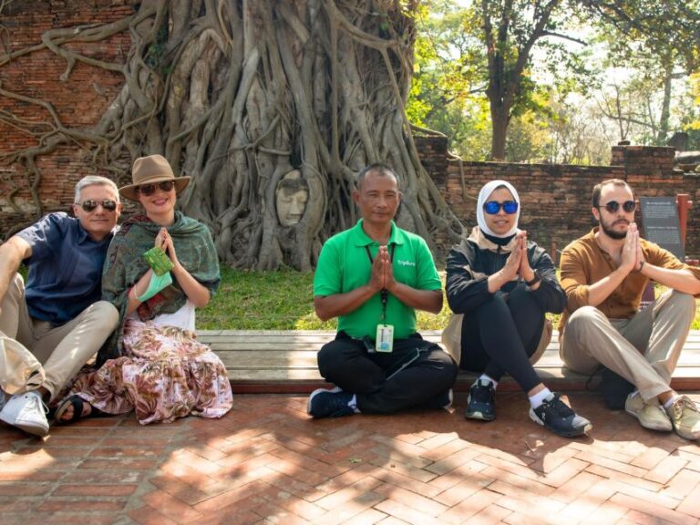 From Bangkok: Ayutthaya Historical Park Guided Day Trip