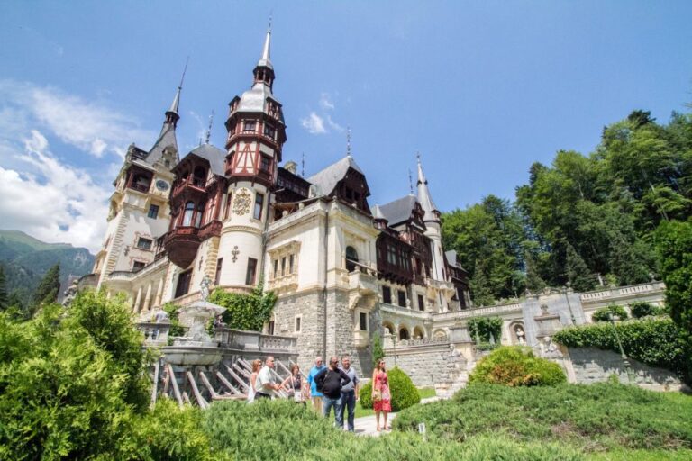 From Bucharest: Brasov Peles & Dracula’s Castle Day Tour