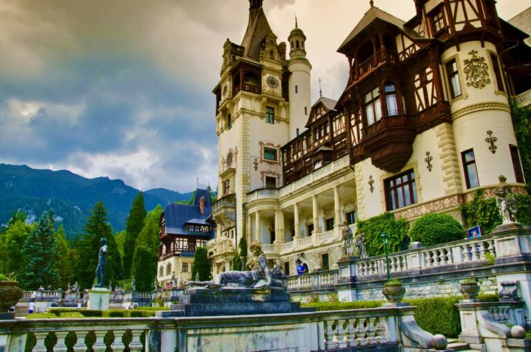 From Bucharest: Peles Castle Entrance Ticket and Transfer