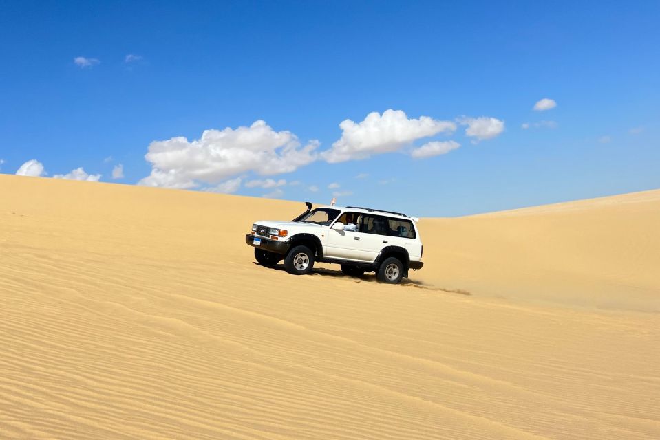 1 from cairo desert safari camel ride magic lake lunch From Cairo: Desert Safari, Camel Ride, Magic Lake, & Lunch