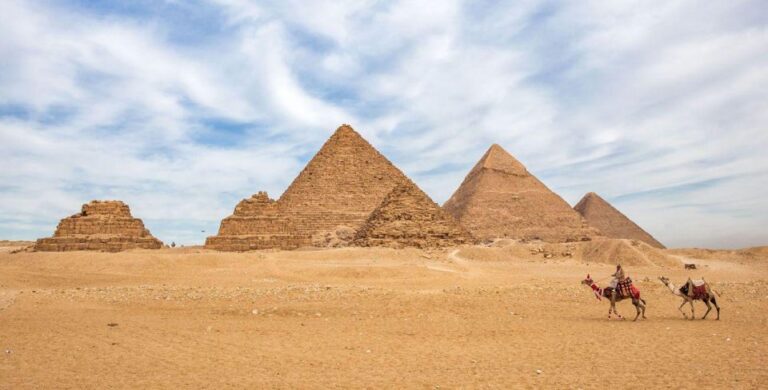 From Cairo: Giza Pyramids,Sphinx,Egyptian Museum