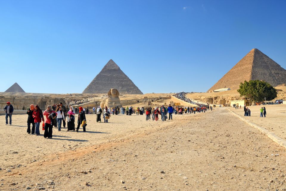 1 from cairo half day tour to pyramids of giza and the From Cairo: Half-Day Tour to Pyramids of Giza and the Sphinx