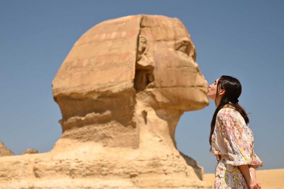 1 from cairo pyramids of giza sphinx saqqara memphis tour From Cairo: Pyramids of Giza, Sphinx, Saqqara & Memphis Tour