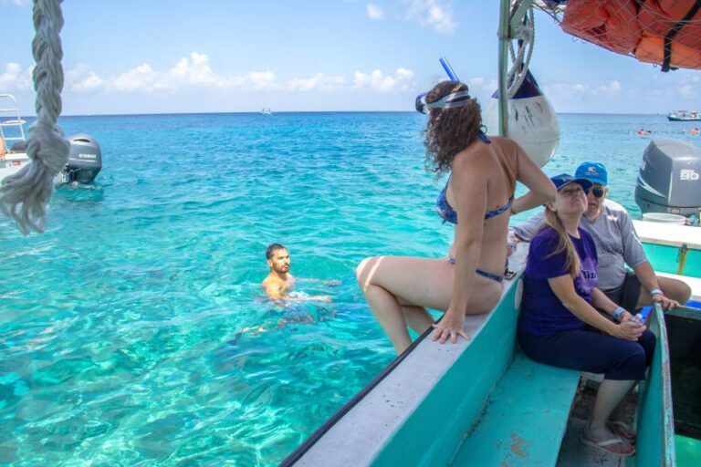 From Cancún: Cozumel Snorkeling Tour