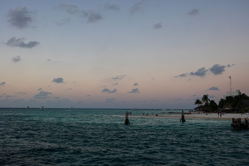 1 from cancun isla mujeres sunset catamaran cruise From Cancún: Isla Mujeres Sunset Catamaran Cruise