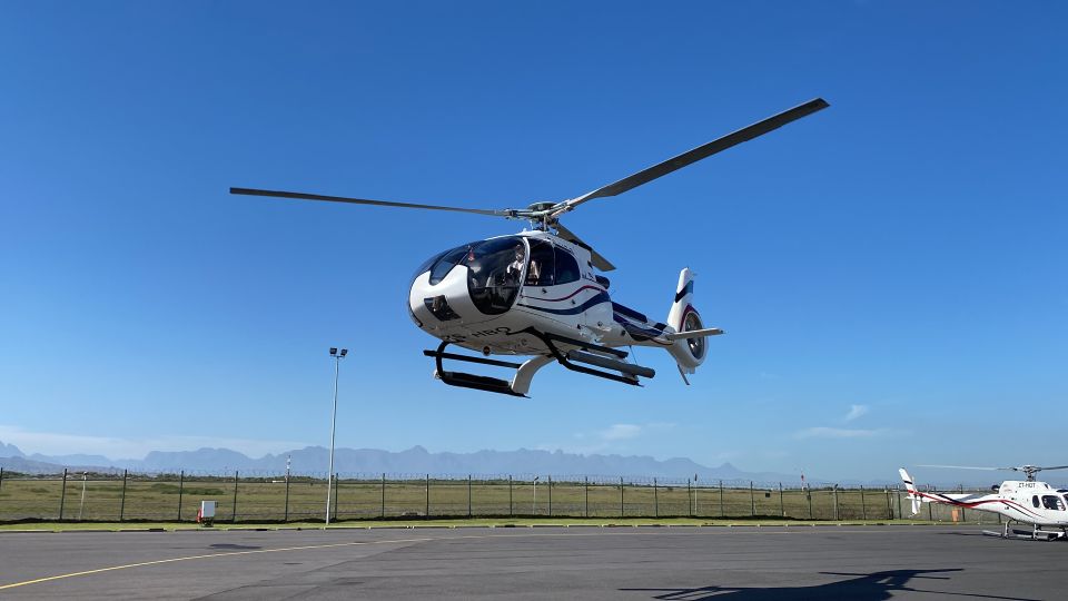 1 from cape town constantia wine region helicopter tour From Cape Town: Constantia Wine Region Helicopter Tour