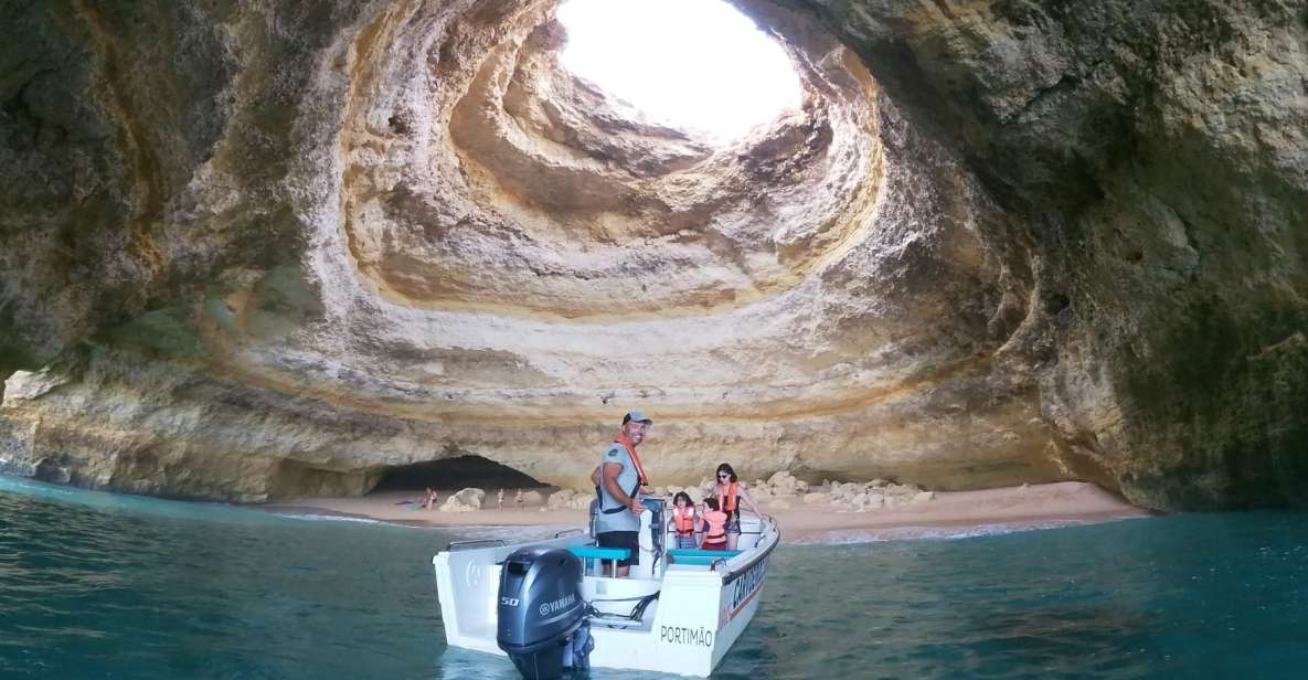 1 from carvoeiro benagil caves and praia da marinha boat trip From Carvoeiro: Benagil Caves and Praia Da Marinha Boat Trip