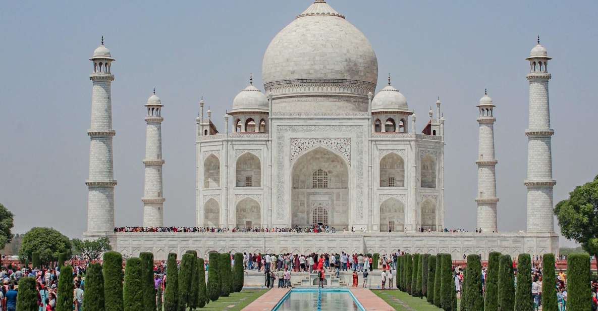 1 from delhi guided day trip to taj mahal and agra fort From Delhi: Guided Day Trip to Taj Mahal and Agra Fort