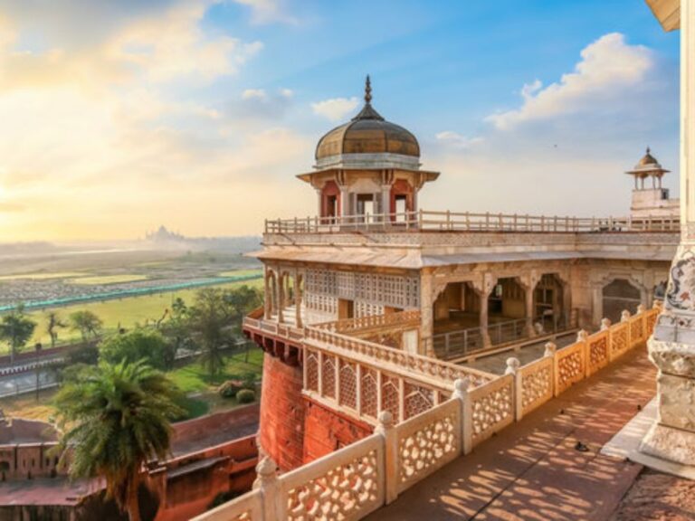 From Delhi Sunrise Mausoleum , Fort & It-ma-Tu-Daula
