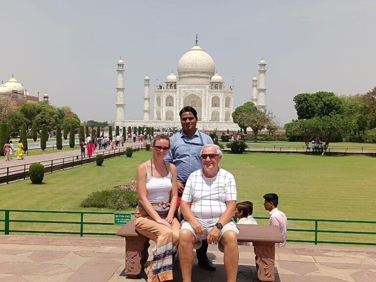 From Delhi: Taj Mahal, Agra & Bird Safari Tour by Train