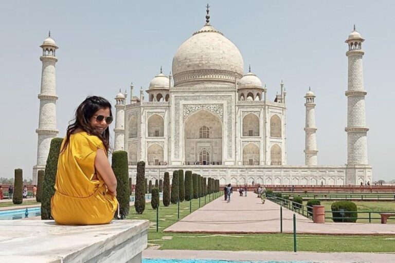 From Delhi: Taj Mahal Agra Day Trip With Guide & Transfer