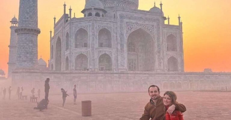 From Delhi: Taj Mahal Sunrise and Agra Fort Tour With Guide