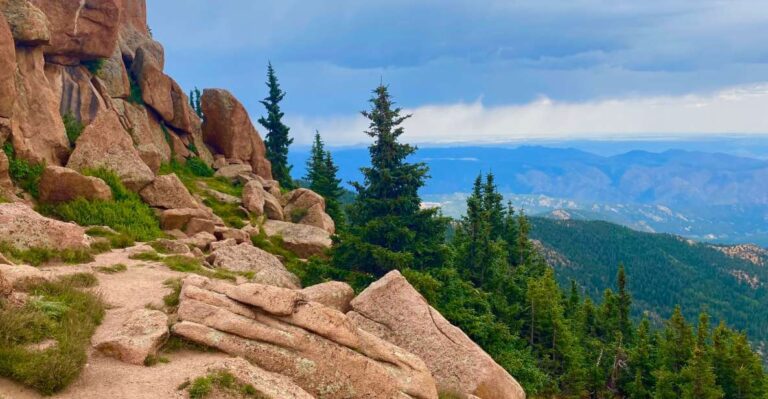 From Denver: Pikes Peak and Garden of the Gods Guided Tour