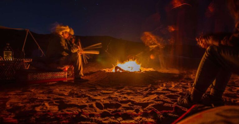 From Djerba: Night at the Desert Camp Ksar Ghilane