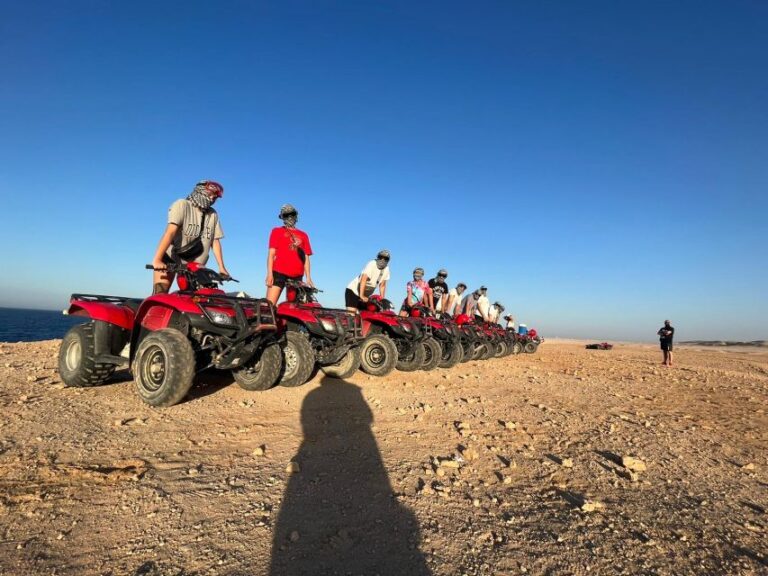 From El Gouna: Quad Tour Along the Sea and Mountains