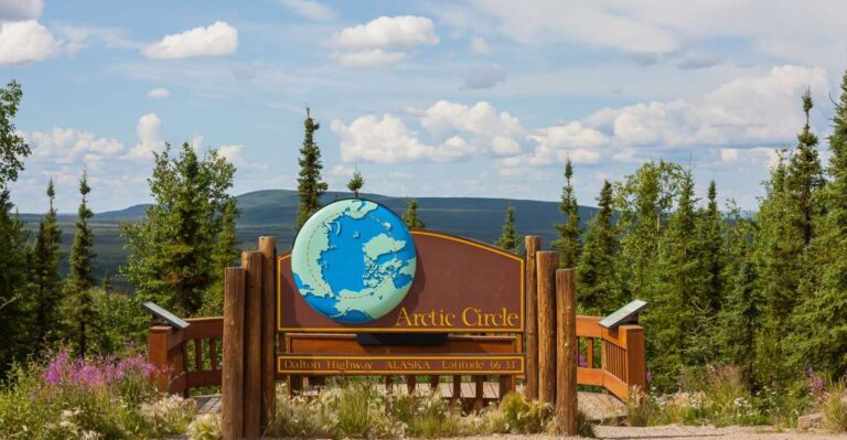 From Fairbanks: Arctic Circle Full-Day Guided Trip
