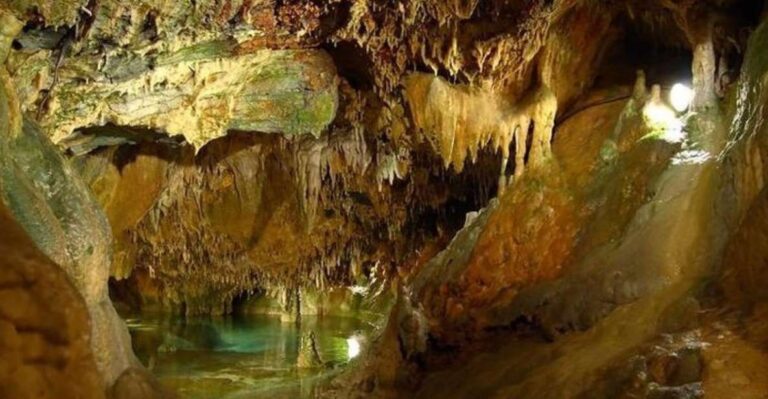 From Falmouth: Green Grotto Caves and Dunns River Falls