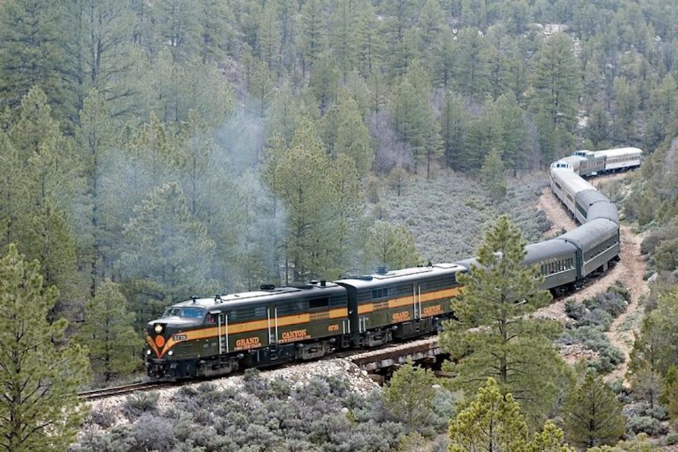 1 from flagstaff grand canyon railroad full day guided tour From Flagstaff: Grand Canyon Railroad Full-Day Guided Tour