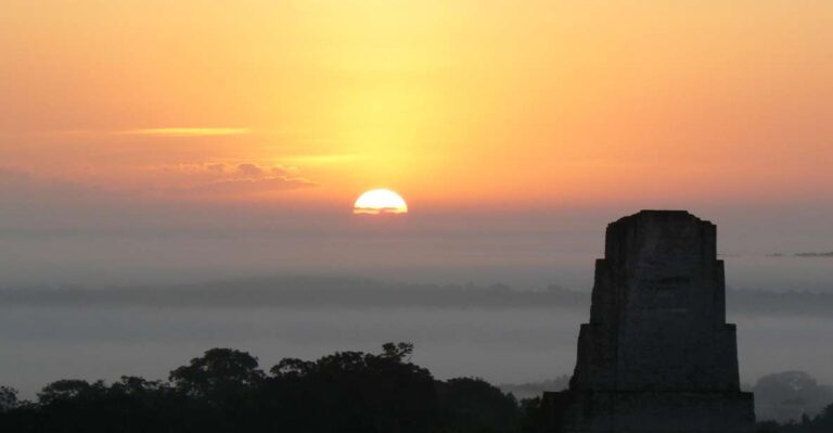 From Flores: Tikal Sunrise Tour