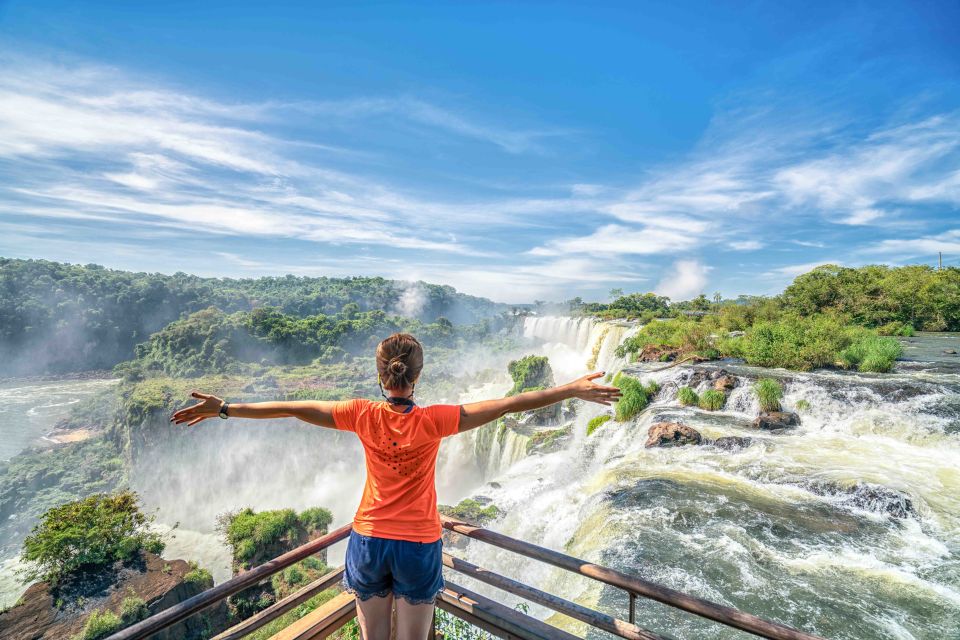 1 from foz do iguacu brazilian side of the falls with ticket From Foz Do Iguaçu: Brazilian Side of the Falls With Ticket