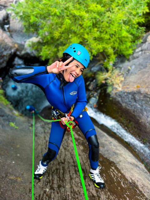From Funchal: Intermediate (Level 2) Canyoning Adventure