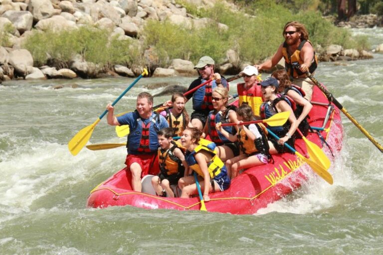 From Gardiner: Yellowstone River Whitewater Rafting & Lunch