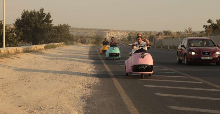 From Göreme: Cappadocia Electric Trike Tour