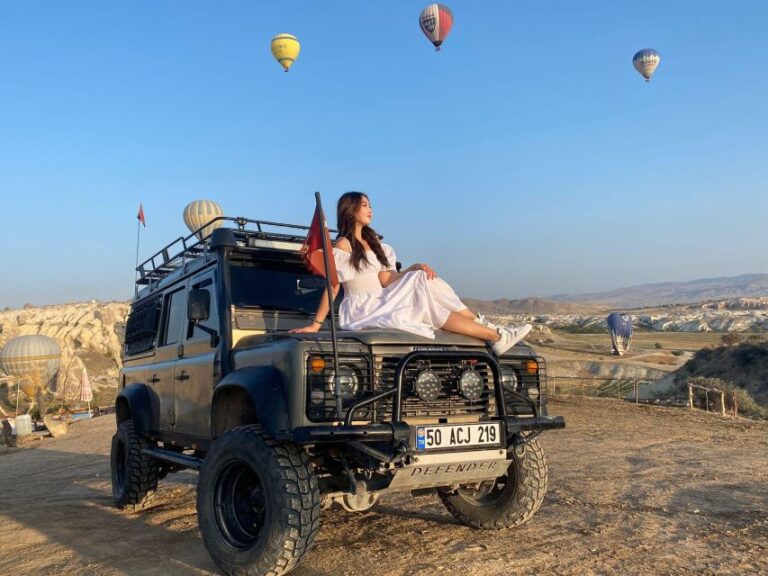 From Göreme: Cappadocia Jeep Safari Tour
