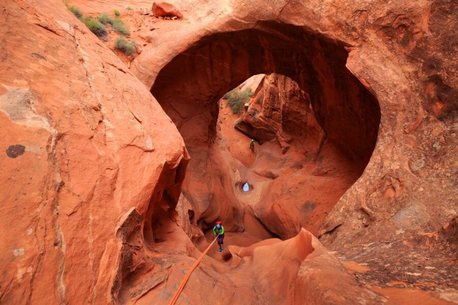 From Hanksville: West Moab Hidden Wonders Canyoneering Tour