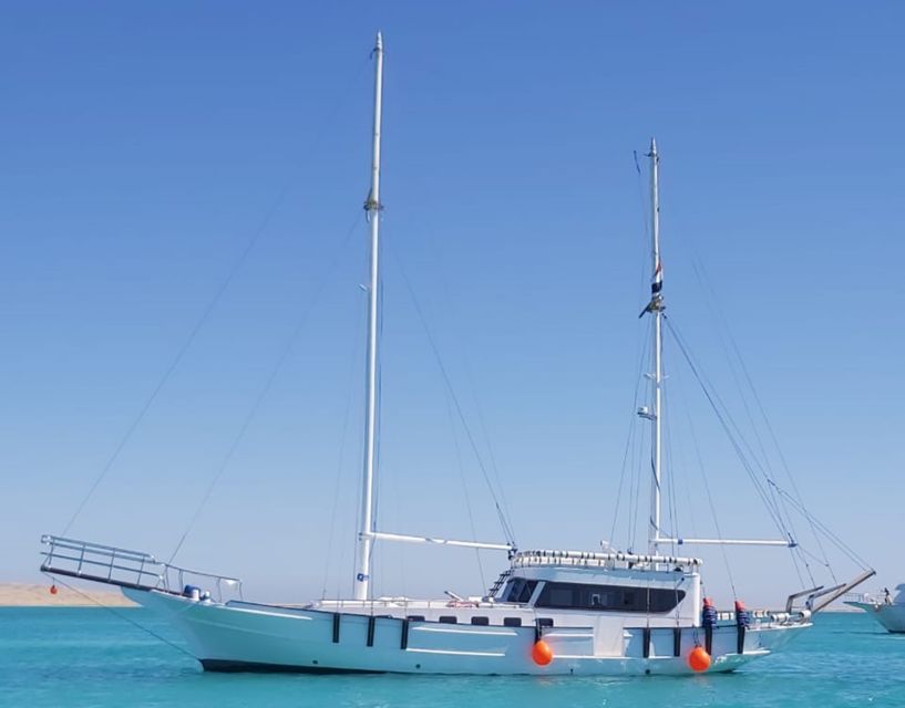 1 from hurghada premier sailing boat trip with buffet lunch From Hurghada: Premier Sailing Boat Trip With Buffet Lunch