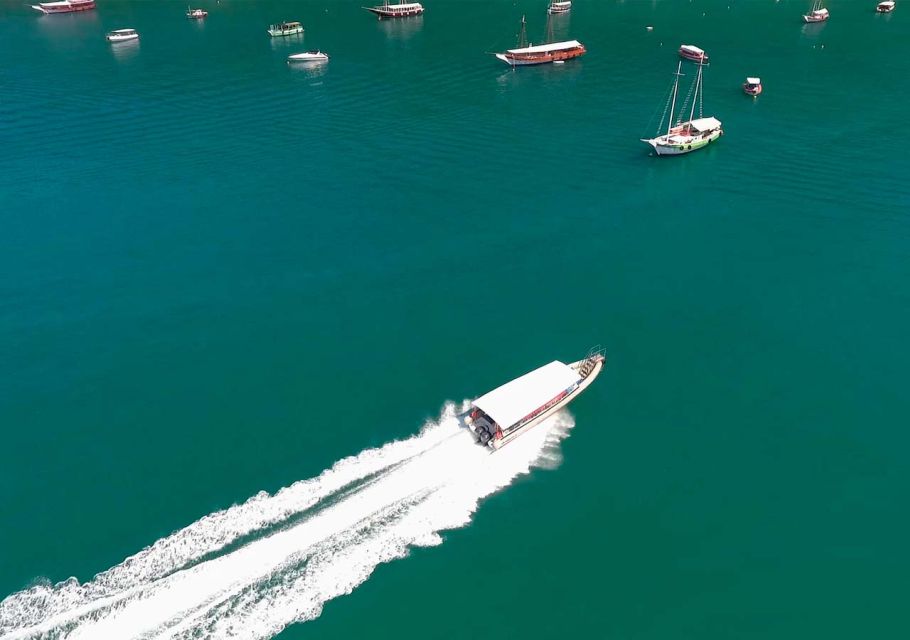 1 from ilha grande speedboat transfer to angra dos reis From Ilha Grande: Speedboat Transfer to Angra Dos Reis