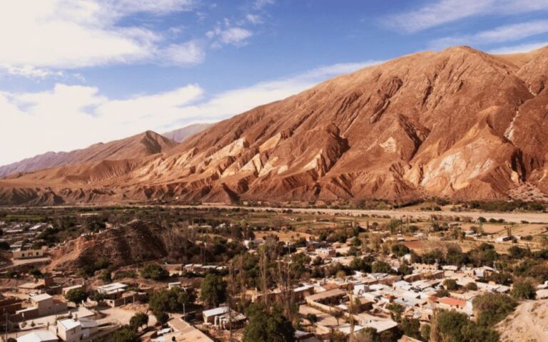 From Jujuy: Hornocal Mountain Range With Humahuaca Gorge