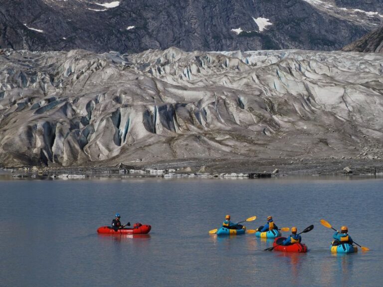 From Juneau: Fly-In Norris Glacier Hike and Packraft Tour