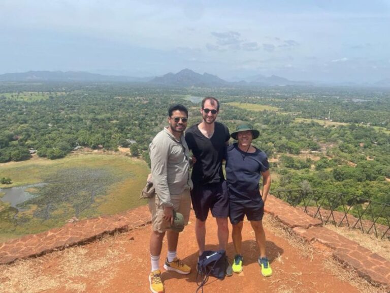 From Kandy: Sigiriya Rock Fortress & Dambulla Cave Temple