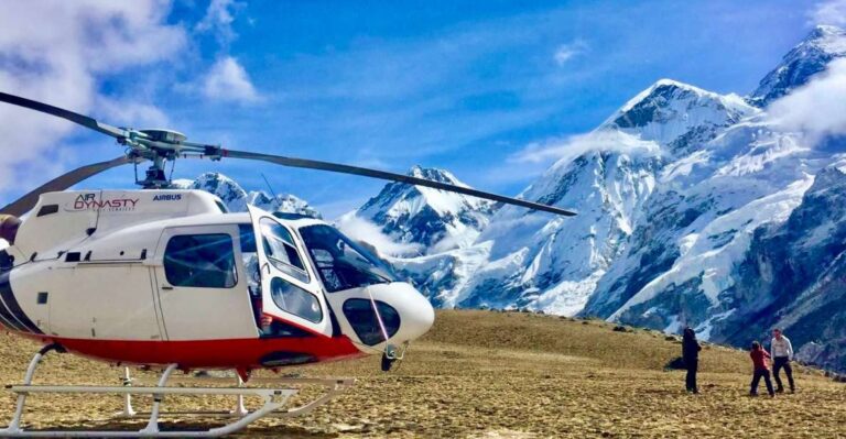 From Kathmandu: Roundtrip Everest Base Camp Helicopter Tour