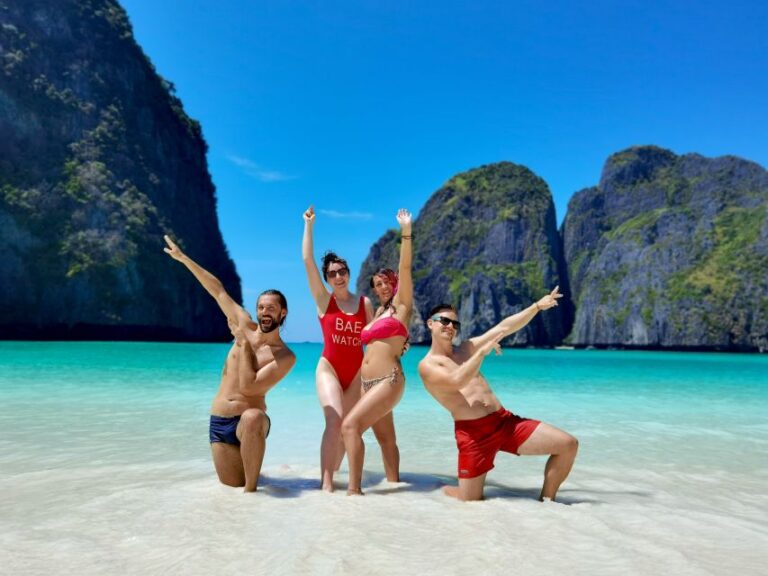 From Krabi: Day Trip to Phi Phi With Private Longtail Tour