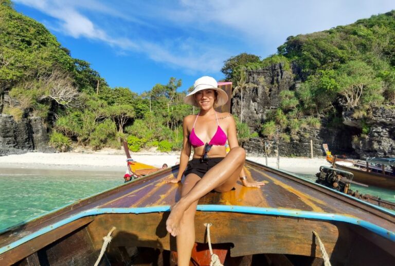 From Krabi to Phuket With Private Longtail Tour in Phi Phi