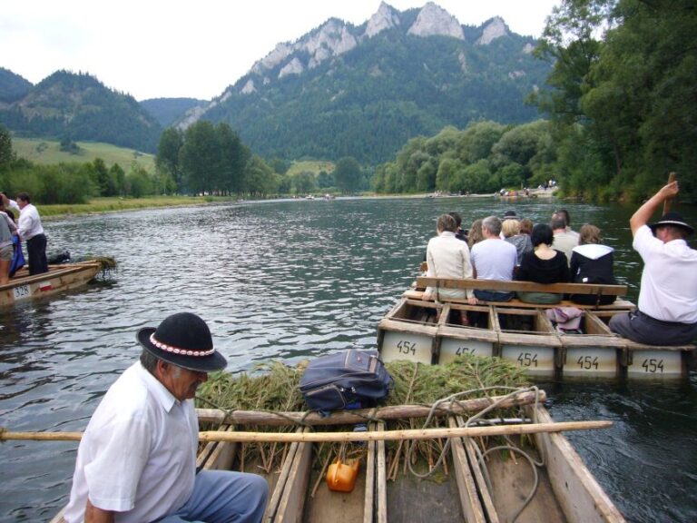 From Krakow: Dunajec River Cruise On Wooden Raft