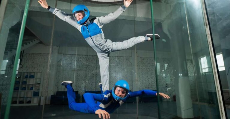 From Krakow: Indoor Skydiving Lesson With Private Transfer