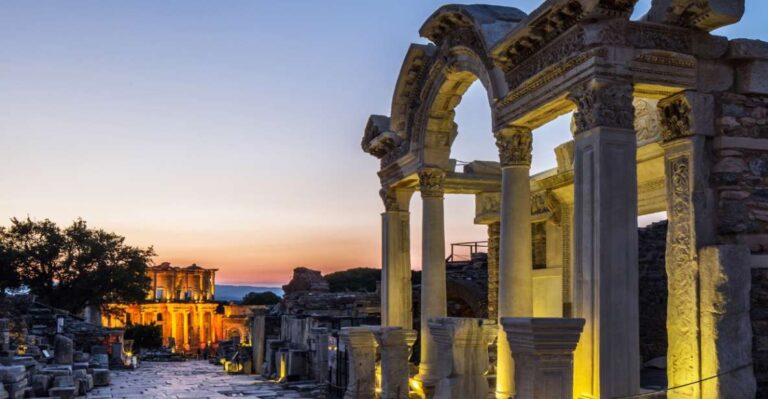From Kusadasi: Ephesus and Pamukkale 2 Day Private Tour