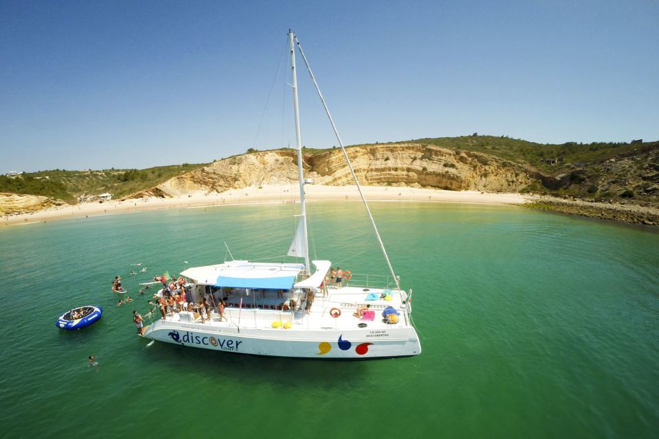 1 from lagos algarve cruise by catamaran From Lagos: Algarve Cruise by Catamaran