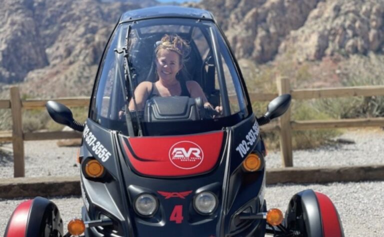 From Las Vegas: Red Rock Electric Car Self Drive Adventure