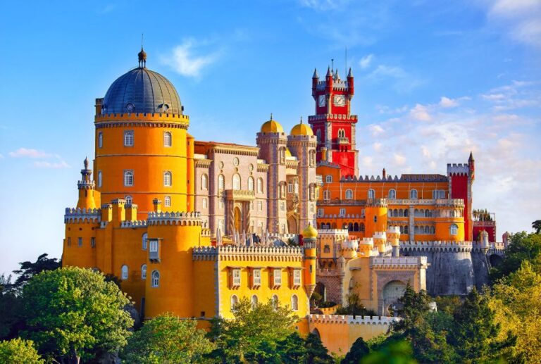 From Lisbon: Sintra, Palace of Pena, Regaleira & Cabo Roca
